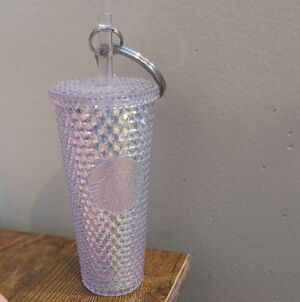 Starbucks Holographic Tumbler Keychain